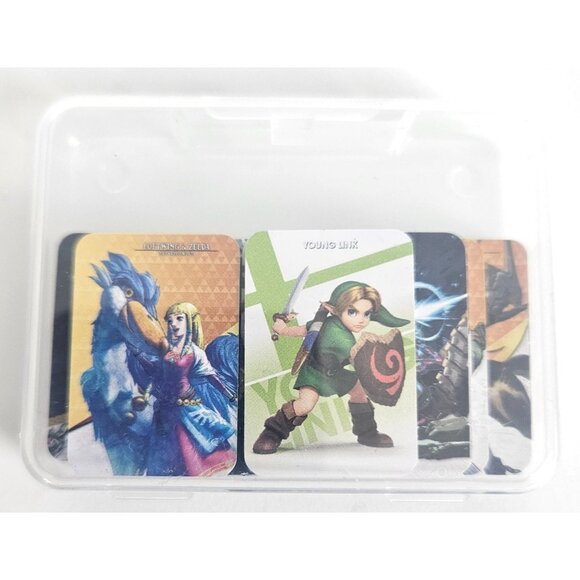 PEIFAM 26 Pack Collectible Mini Game Cards for Switch/Switch Wii U Zelda W/Case - Picture 4 of 5
